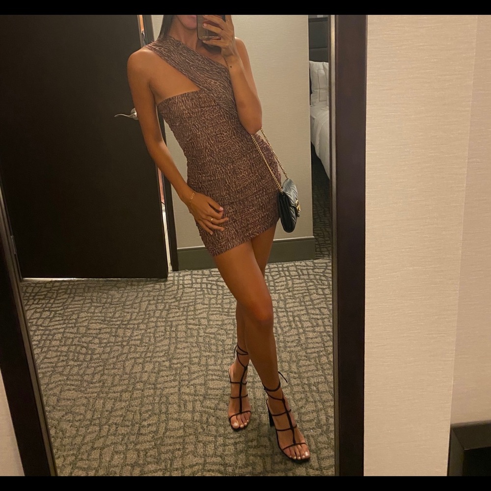 House of CB draped mini dress